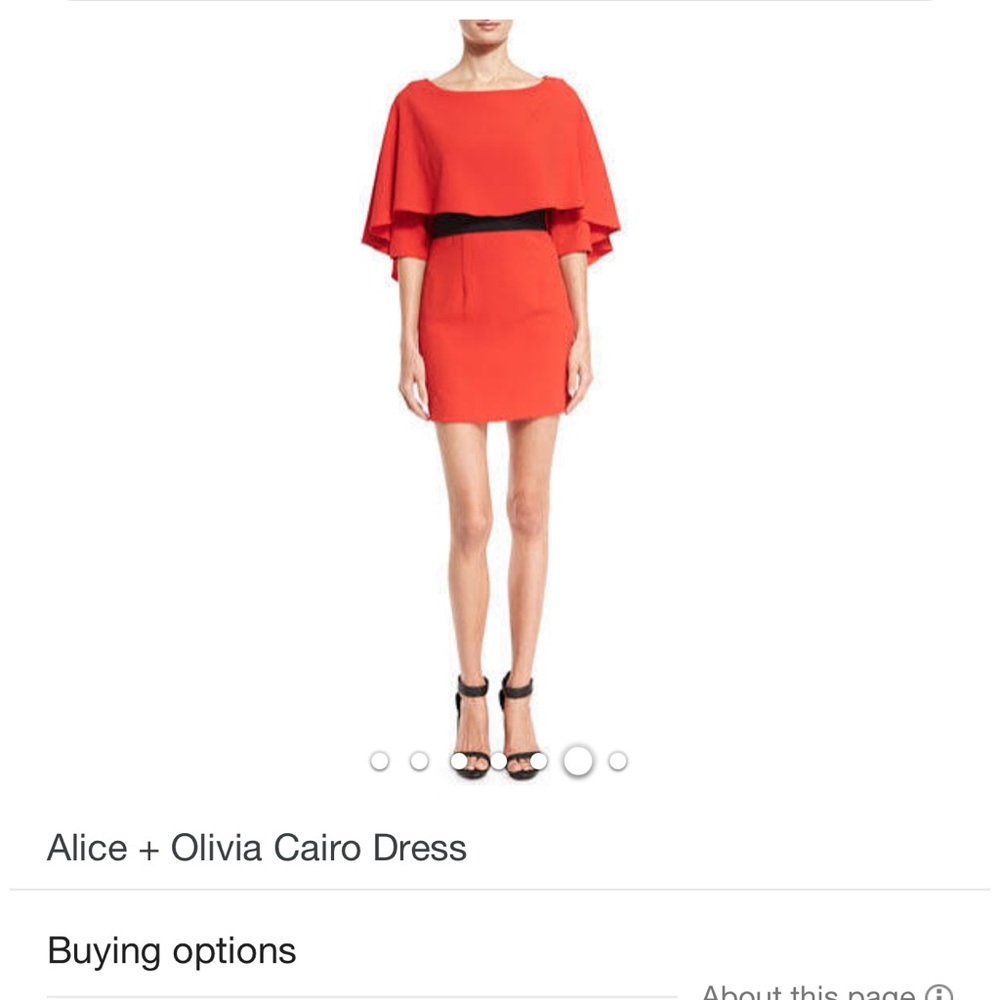 Alice and Olivia Cairo dress